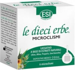 Esi Le Dieci Erbe Microclismi Adulti 6 pezzi