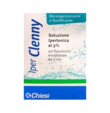 Chiesi Farmaceutici Chiesi Linea Pulizia del Naso Clenny A Soluzione Ipertonica 20 Flaconcini 5 ml