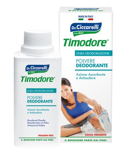 Dr. Ciccarelli Timodore Polvere Deodorante Assorbente Antisudore 75 g