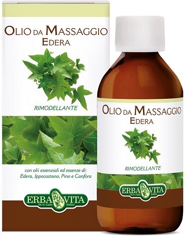 Erba Vita Edera olio mass.250ml ebv