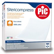 PIC Stericompress tnt 10x10 50pz