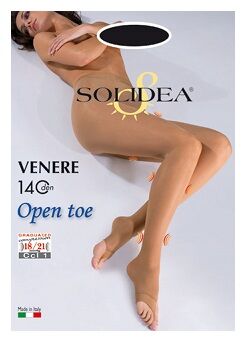 SOLIDEA Venere-140-open toe cipria3-ml