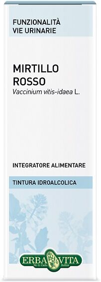 Erba Vita Mirtillo rosso foglie soluzione idroalcolica 50 ml ebv