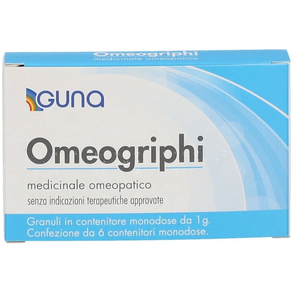 GUNA Omeogriphi 6 Contenitori Monodose 1g