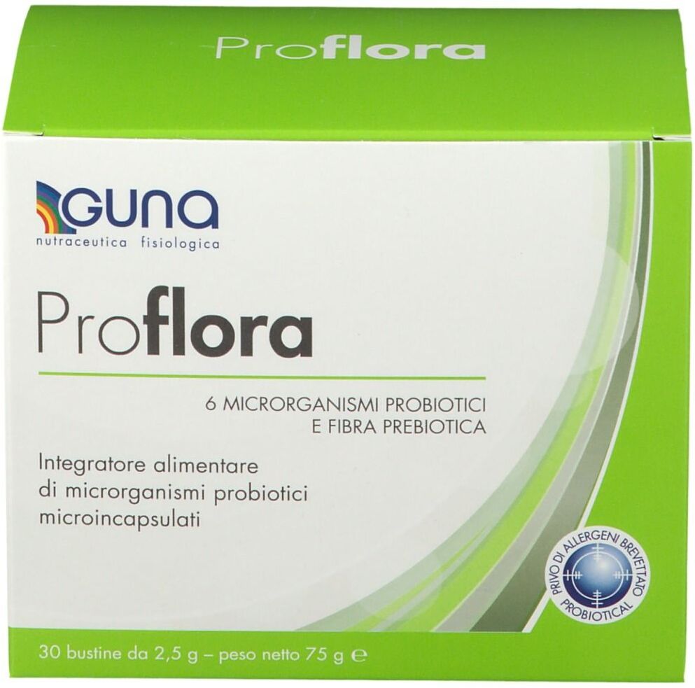 GUNA Proflora Integratore di Fermenti Lattici 30 Bustine