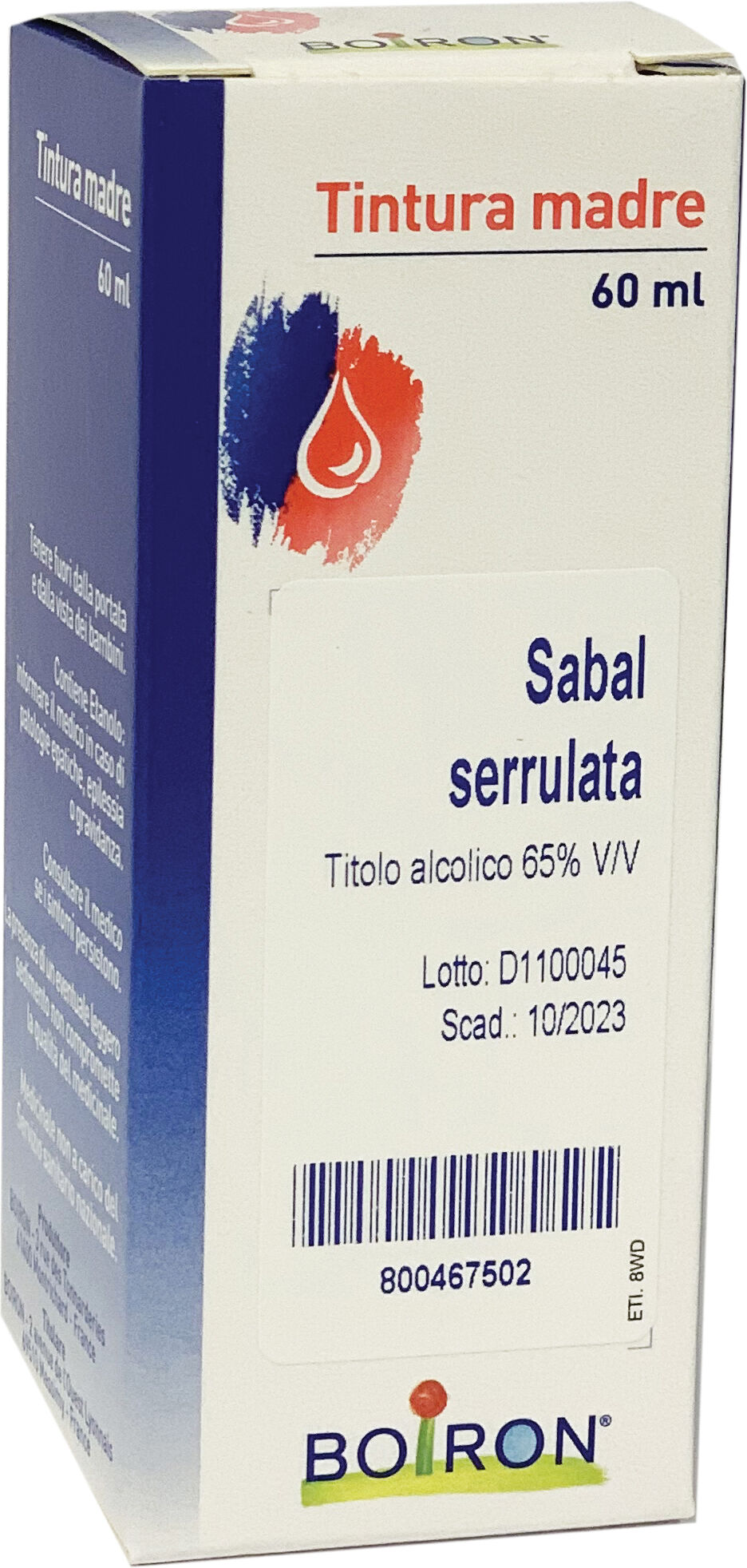 BOIRON Sabal serrulata 60ml tm