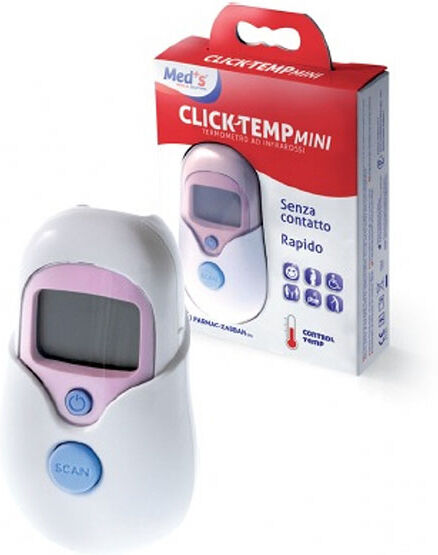 med's meds termometro infrarossi clicktemp mini