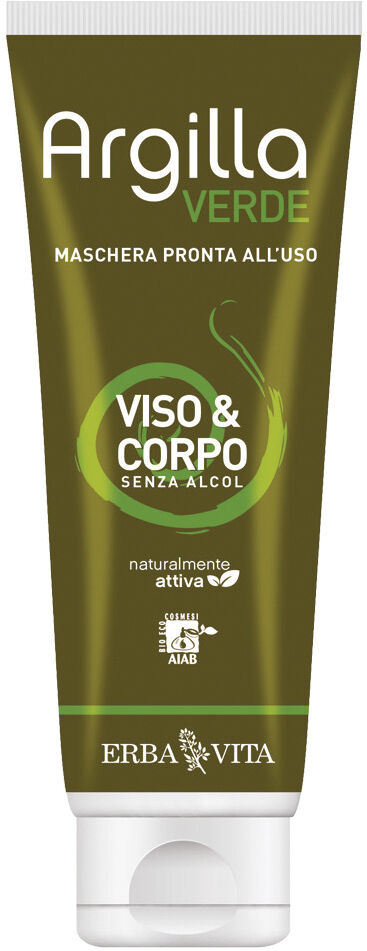 Erba Vita Argilla verde maschera pronta 250 ml