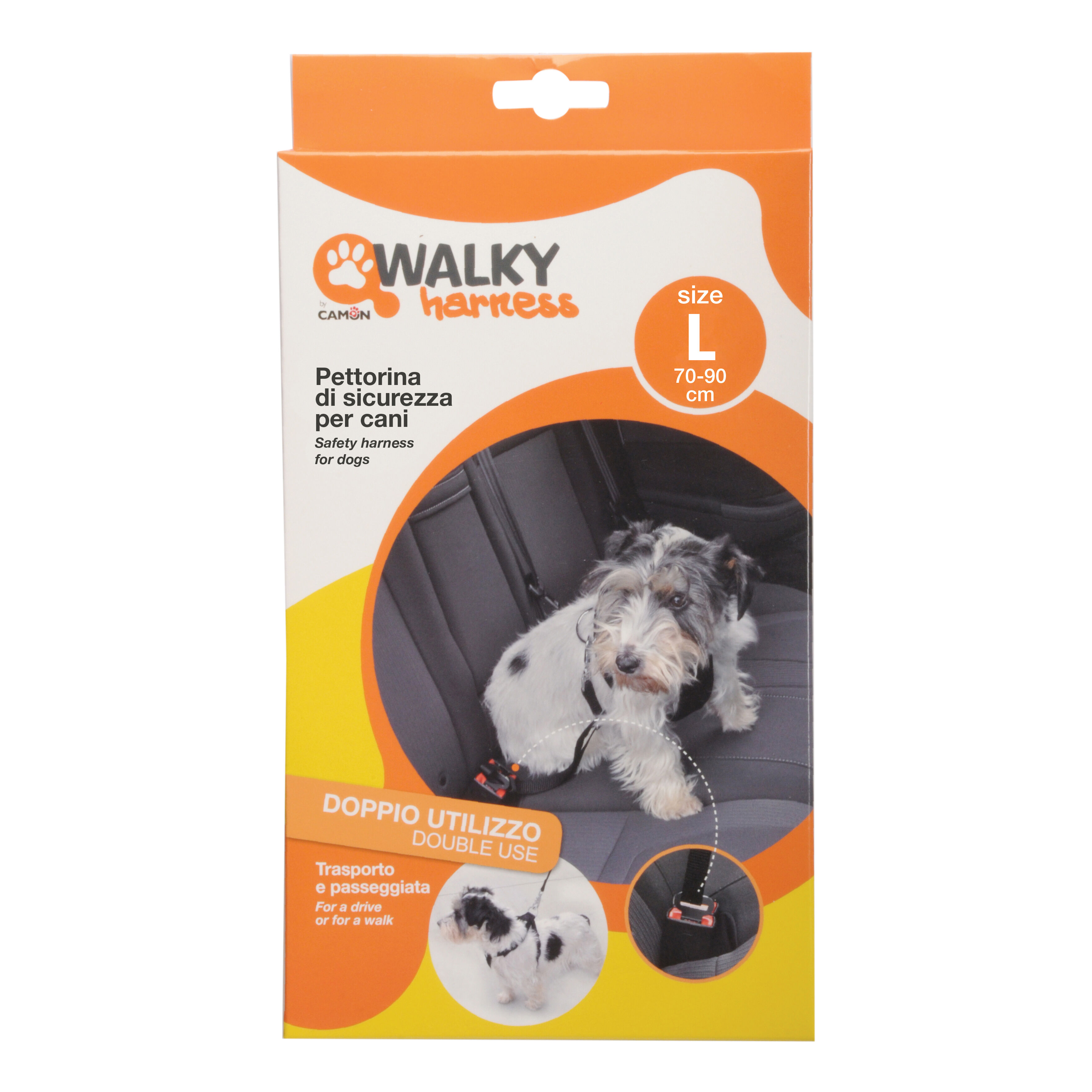 CAMON Walky cintura sicurezza 2 in 1 l