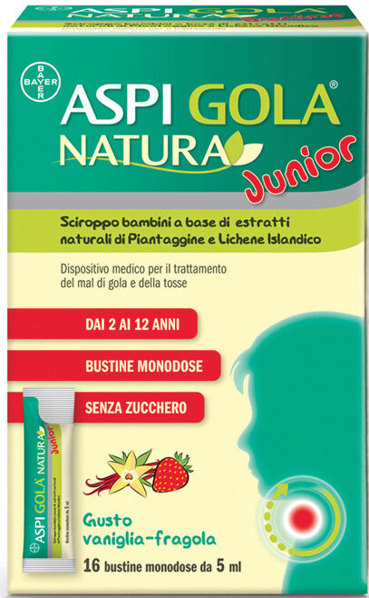 Gola natura junior 16 bustine monodose da 5 ml