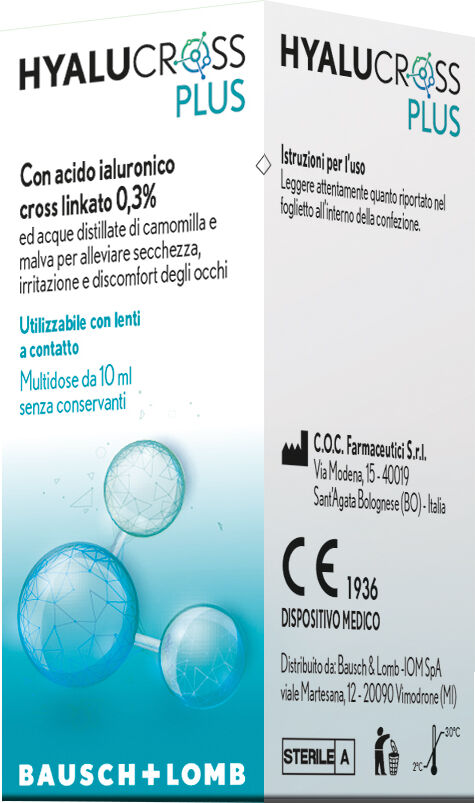 Bausch & Lomb Hyalucross plus 10 ml mdu