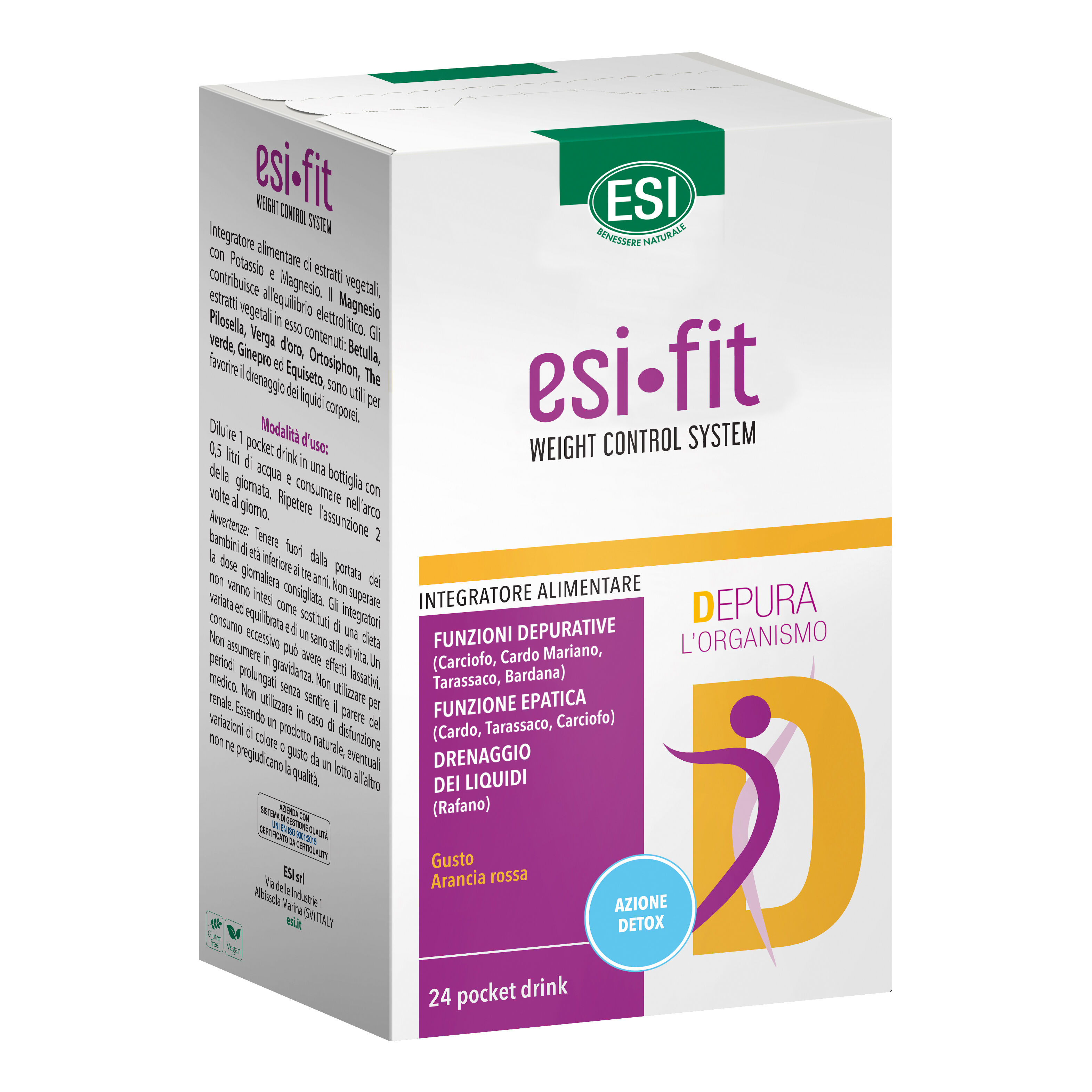 ESI fit depura 24 pocket drink