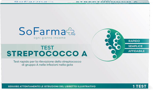 SO.FARMA.MORRA SpA Test rapido streptococco tampone orale