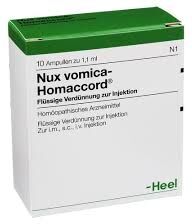 GUNA Nux vomica homaccord 10 fiale heel