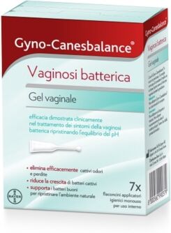 Bayer Linea Intima Gyno-Canesbalance Gel Vaginale 7 Flaconcini Monouso 5 Ml