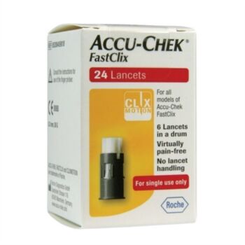 Accu-Chek Linea Controllo Glicemia FastClix 24 Lancette Pungidito