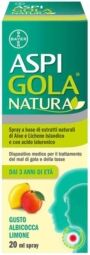 Bayer Linea Gola Sana Aspi Gola Natura Spray Albicocca/Limone 20 ml