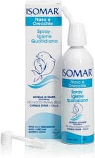 Isomar Linea Pulizia E Salute Del Naso Acqua Di Mare Igiene Quotidiana 100 Ml