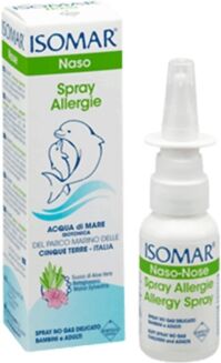 Isomar Linea Pulizia E Salute Del Naso  Spray Allergie Acqua Di Mare 30 Ml