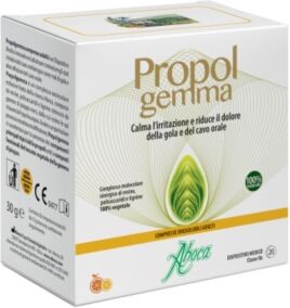 Aboca Linea Dispositivi Medici Gola Propol Gemma 20 Compresse Orosolubili Adulti