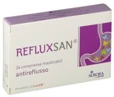 Aurora Biofarma Linea Dispositivi Medici Refluxsan Reflusso 24 Compresse