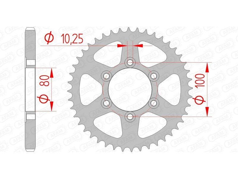 AFAM Corona standard in acciaio 92666 - 525