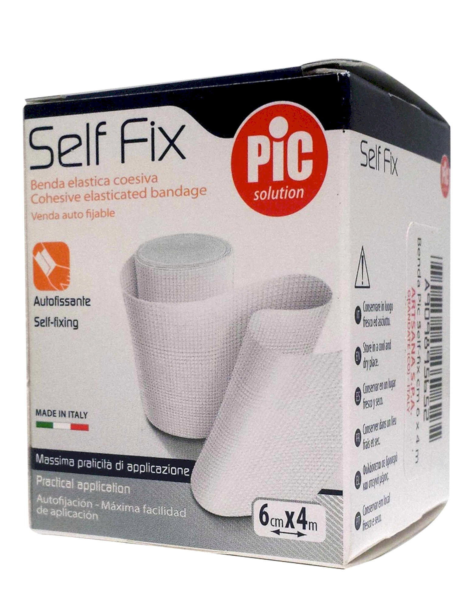 PIC Self Fix Benda Elastica Coesiva 6cm X 4m