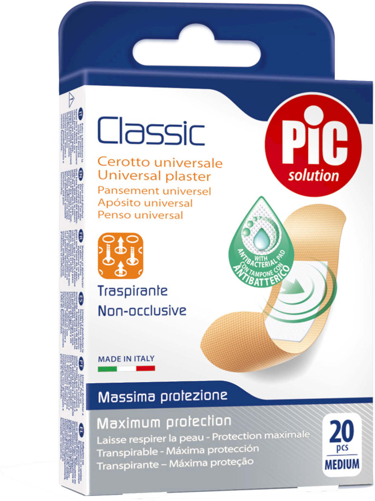 PIC Classic Cerotto Universale Medium 20 Pcs Medium