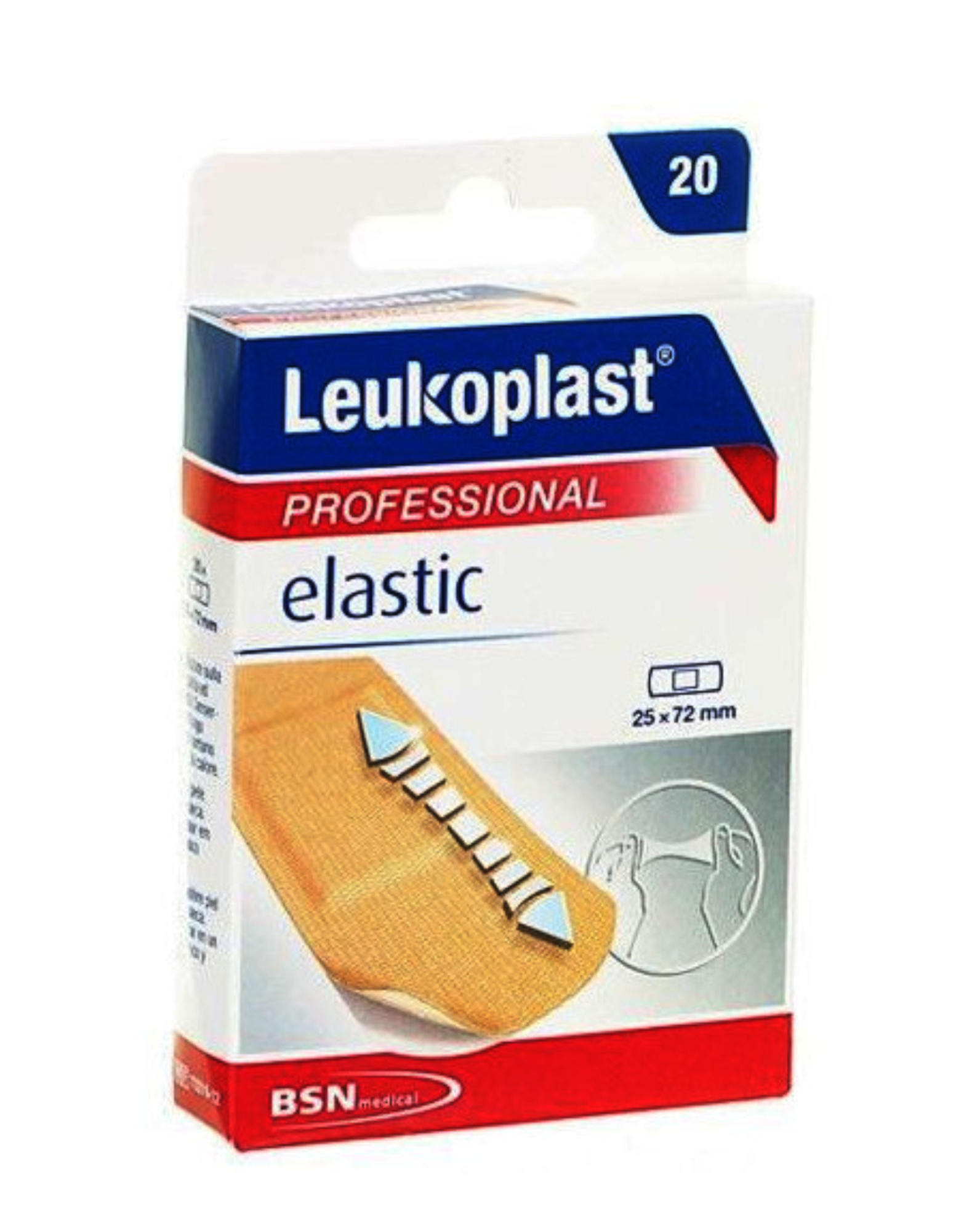 BSN MEDICAL Leukoplast - Elastic 20 Cerotti Da 72x28 Cm