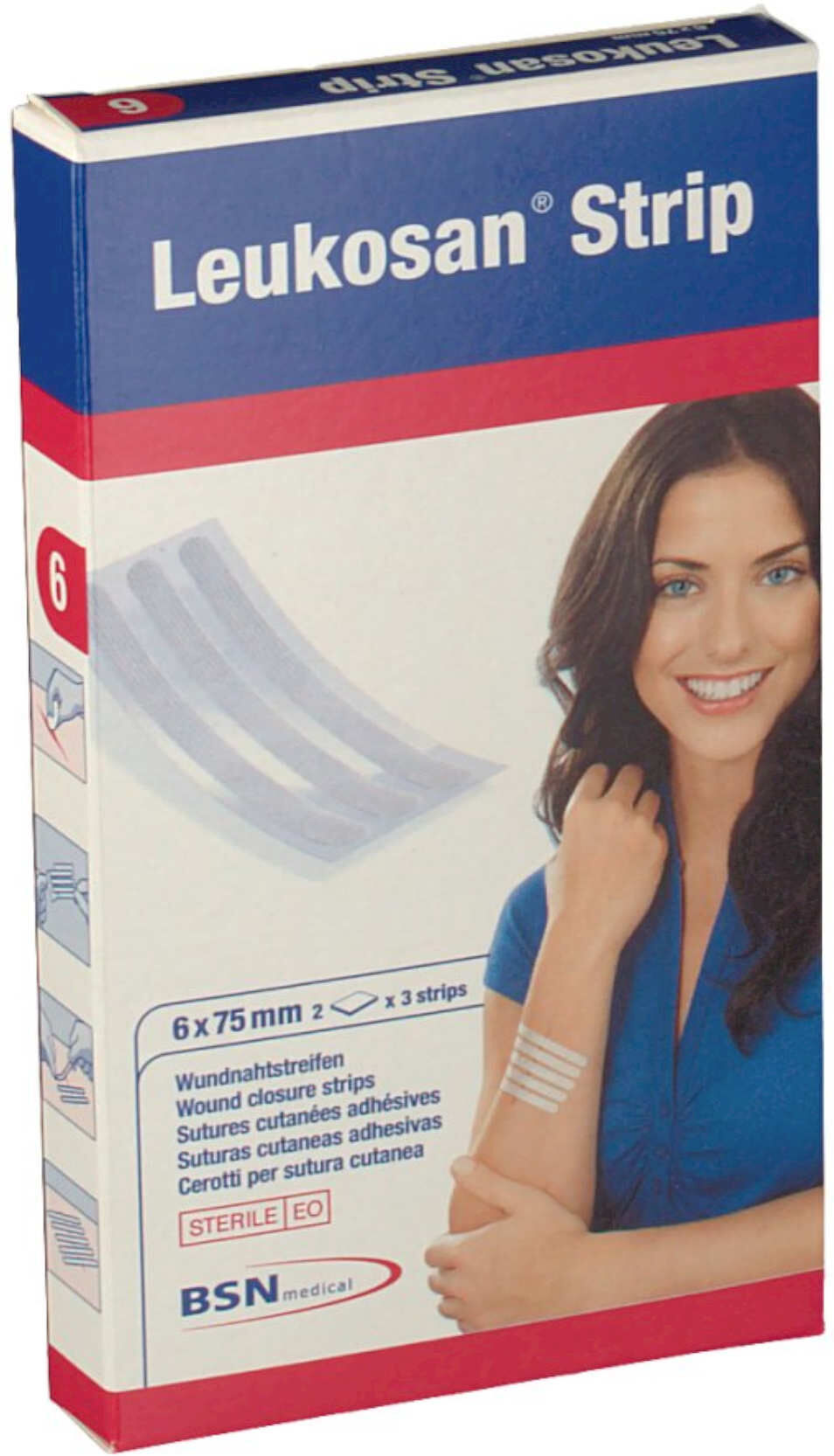 BSN MEDICAL Leukosan Strip 6 + 3 Cerotti