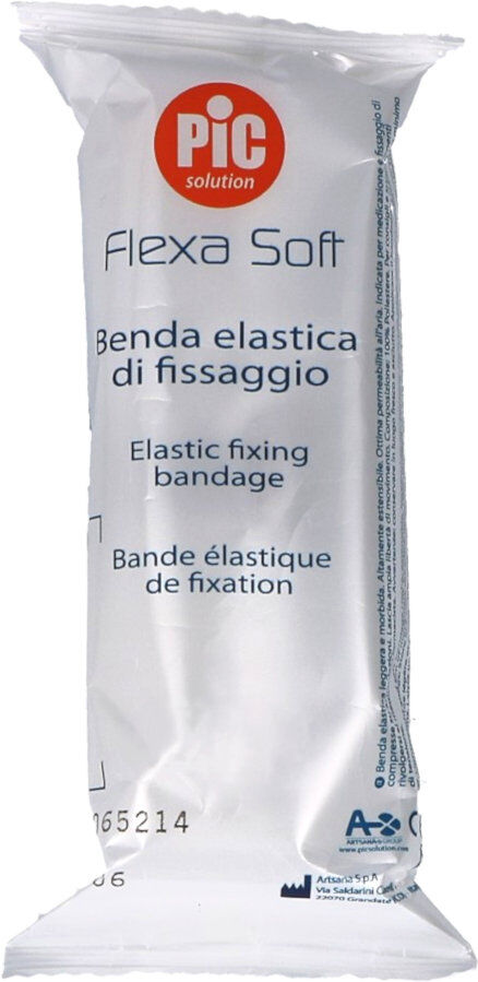 PIC Flexa Soft Benda Elastica Di Fissaggio 8cm X 4m