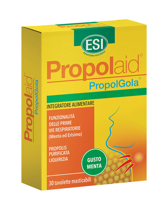 ESI Propolaid - Propolgola Masticabile 30 Tavolette Miele