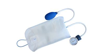 Vincal Premisacca per sacche infusionali completa di manometro e monopalla, misure varie