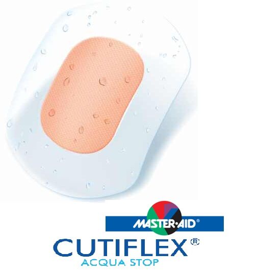 MasterAid Cerotto impermeabile Cutiflex Acqua Stop - CF 50 Pz - Misure Varie