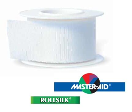 MasterAid Cerotto rollsilk in seta artificiale - misure varie