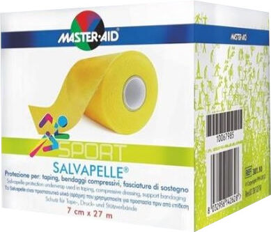 MasterAid Salvapelle - Schiuma protettiva in rotolo per bendaggi funzionali