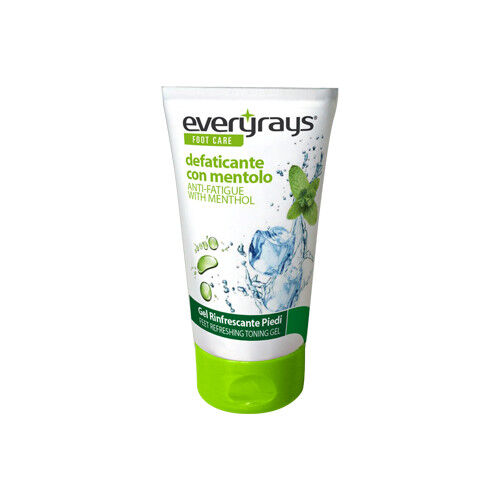 Everyrays Gel defaticante  - rinfrescante e tonificante per gambe e piedi