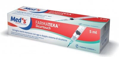 Farmac-Zabban Siringa monouso sterile con ago per insulina FARMAC ZABBAN® - confezionata singolarmente