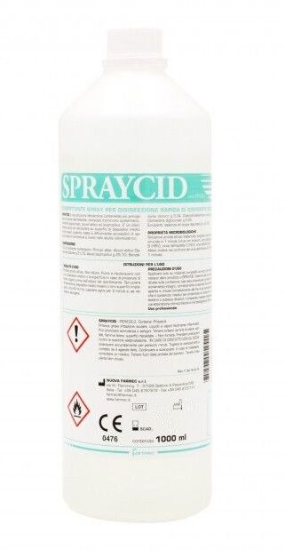 Farmec Disinfettante spray per superfici Spraycid 1L