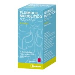 Zambon FLUIMUCIL Mucolitico Fluidificante Sciroppo 100mg /5 ml