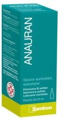 Zambon ANAURAN Gocce Otologiche Flaconcibo 25ml