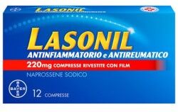 Bayer Lasonil Antinfiammatorio e Antireumatico 12 Compresse da 220mg