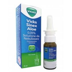 PROCTER &amp; GAMBLE VICKS SINEX ALOE NEBULIZZATORE 15 ML