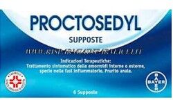 Bayer Proctosedyl 6 Supposte Proctologiche