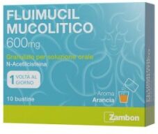 Zambon FLUIMUCIL 600mg 10 BUSTINE