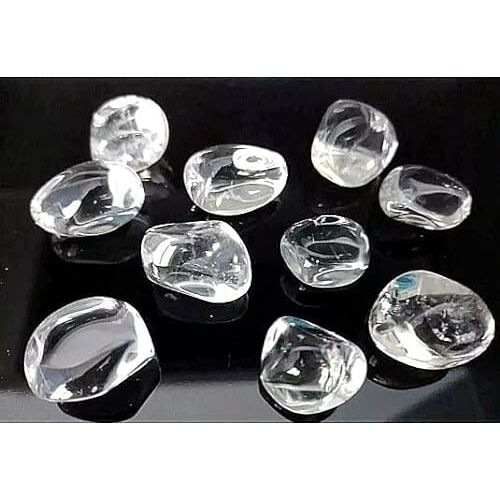 TENET 5 stuks natuursteen geslepen geslepen geslepen voor kristaltherapie, reiki en meditatie 20-25 mm (Roch-Quartz)