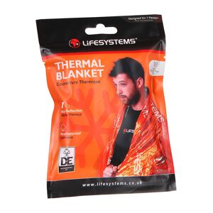 Lifesystems Thermal Blanket Oransje OneSize, Nocolour