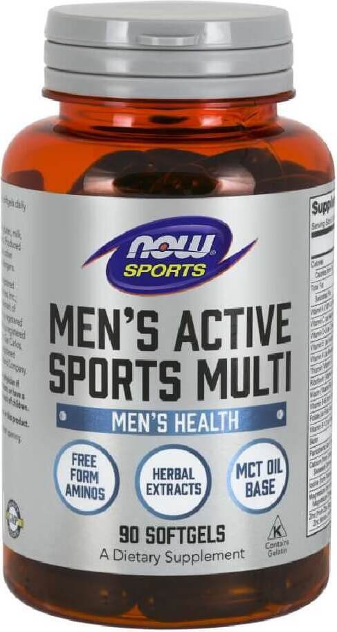 NOW FOODS Multiwitamina dla mężczyzn Men's Active Sports Multi 90 kapsułek Now Foods Now Sport