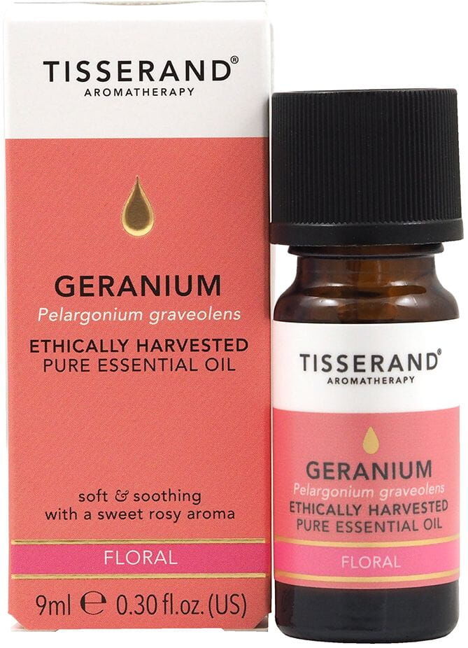 Tisserand Aromatherapy Geranium Ethically Harvested Olejek z Pelargonii 9 ml Tisserand Aromatherapy