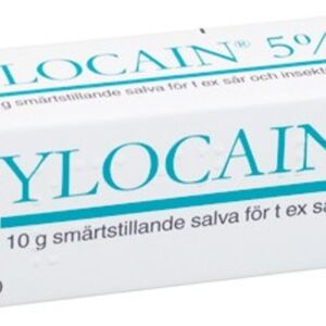 Xylocain, salva 5 % 10 gr
